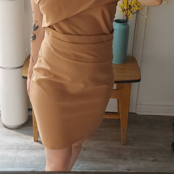 Topshop Jersey Knit Dress Size 10 - Picture 2 of 6